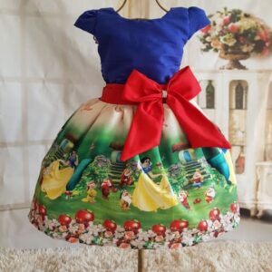 Vestido  Branca de Neve