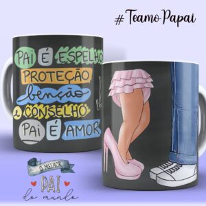 Caneca Pai de Menina