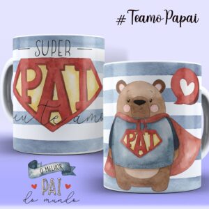 Caneca Pai  Urso